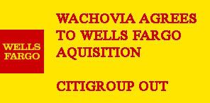 Wells Fargo wins Wachovia