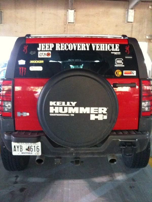 Jeep recovery vehicle stickers