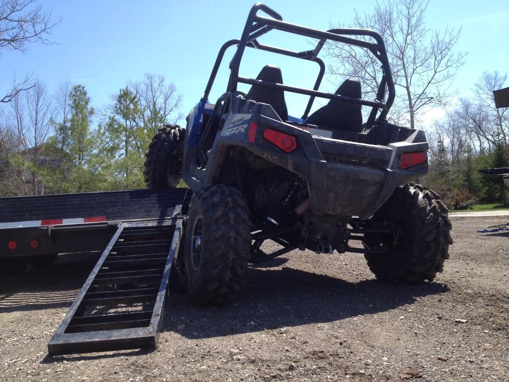 Flipz (my 570's new nickname) Polaris RZR Forum RZR