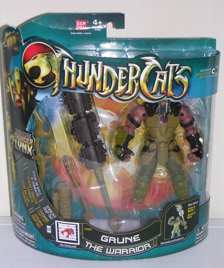 Thundercats Grune the Warrior Deluxe 4 inch New