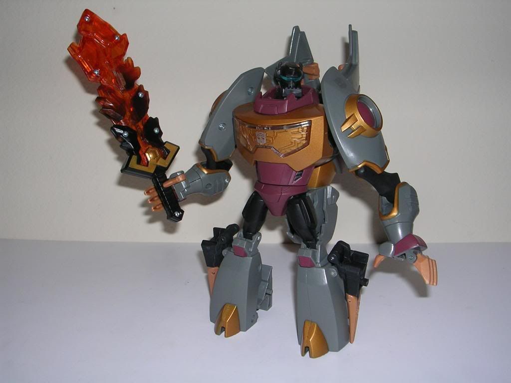 Transformers Animated Grimlock by Hasbro FigureFan Zero