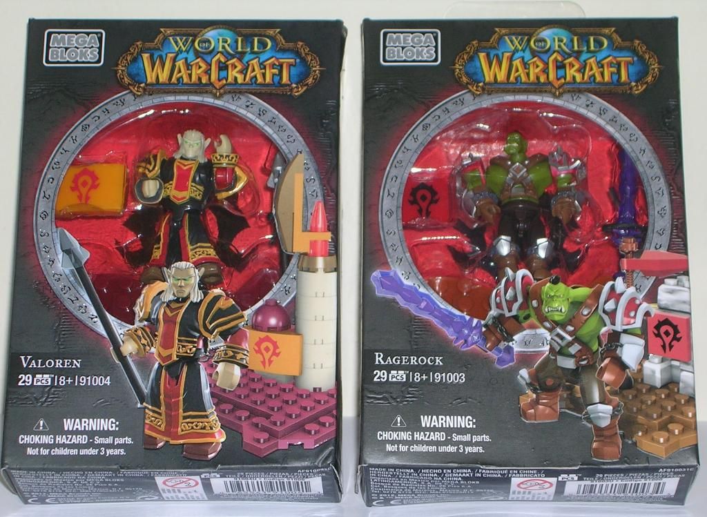 VALOREN Mega Bloks World of Warcraft ELF PRIEST 91004 WOW megabloks