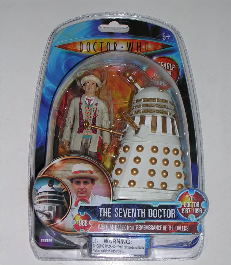 Doctor Who: The 7th Doctor and Imperial Dalek by Character Options | FigureFan Zero