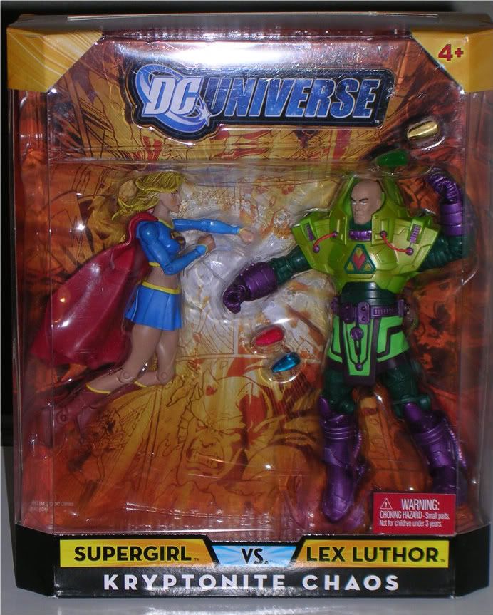 Dc Universe Classics Kryptonite Chaos Lex Luthor And Supergirl By Mattel Figurefan — Livejournal