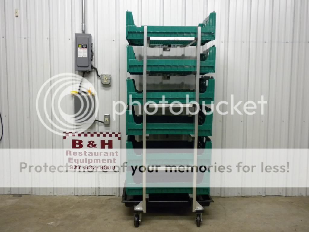 Arctic Star Produce Crisper Rack Mobile Cart PC 600  