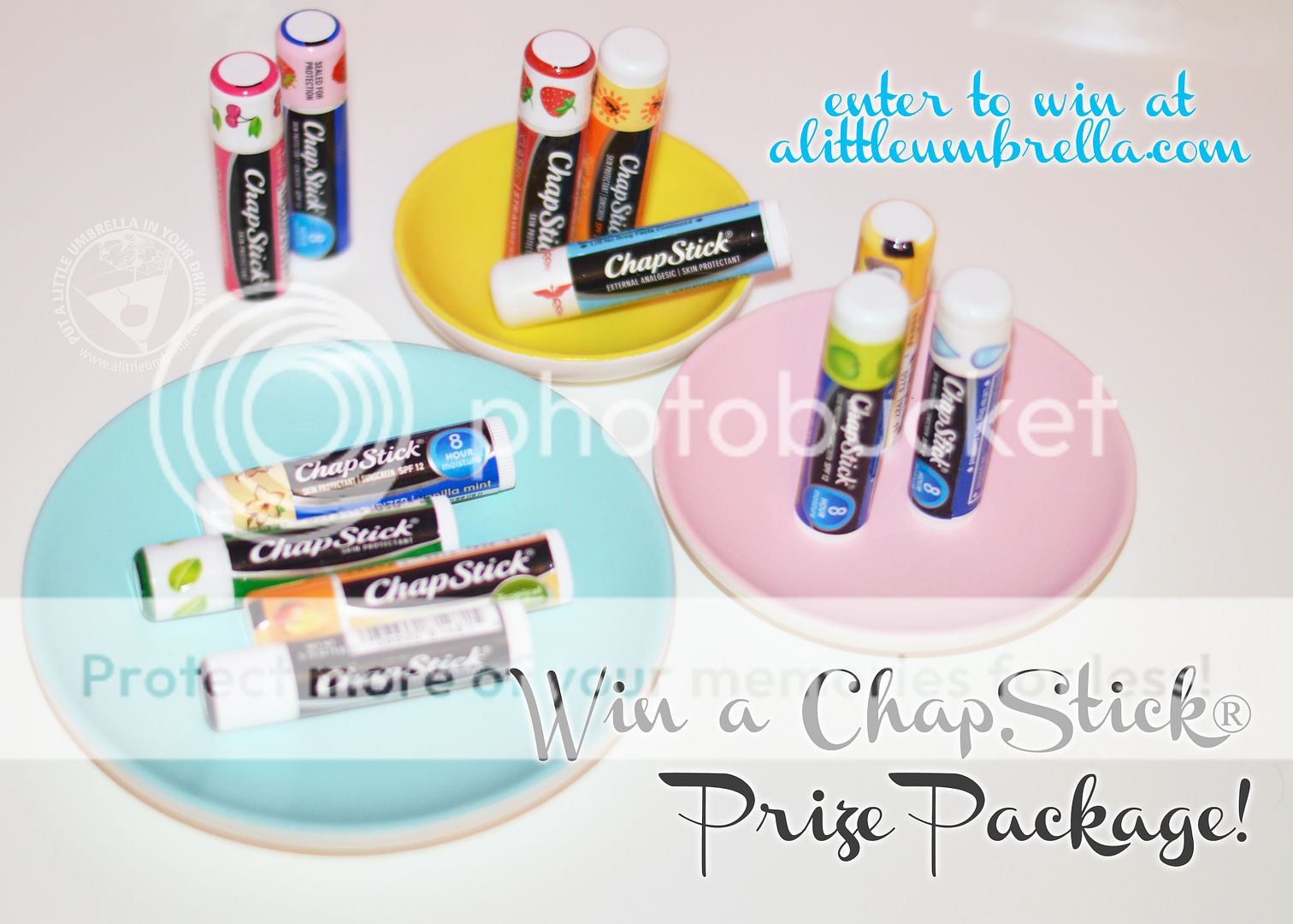 Put A Little Umbrella In Your Drink: Get Your ChapStick® On + Giveaway