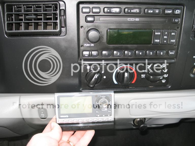 Install sirius radio in ford f-250 #4