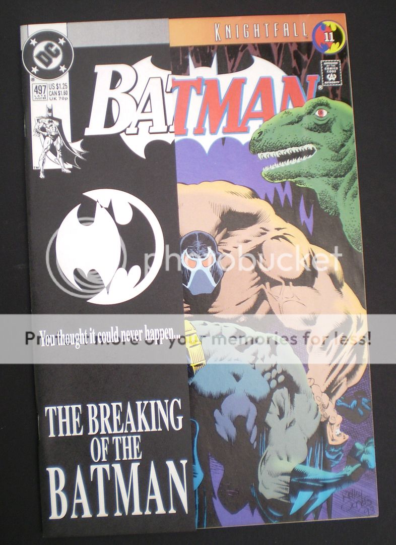 Batman #497 1993 NM 1st Print High Grade DC Bane Breaks Batmans Back 