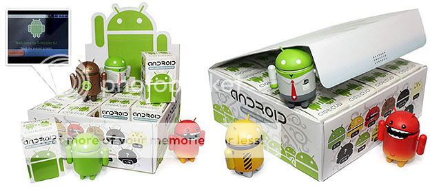Edição limitada de mini Androids