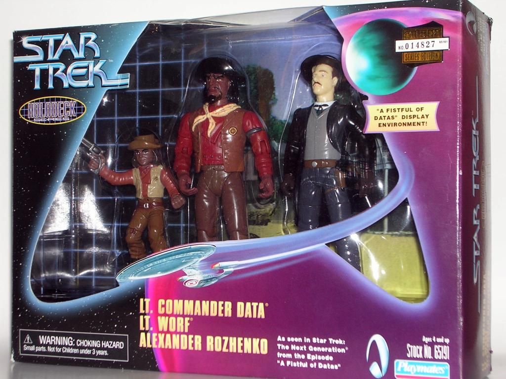 Lieutenant Worf Star Trek Next Gen Communicator Pin & Rank Pip Set 