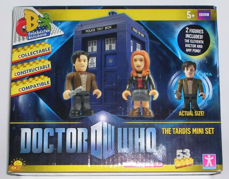 Doctor Who: Character Building TARDIS Mini Set by Character Options ...