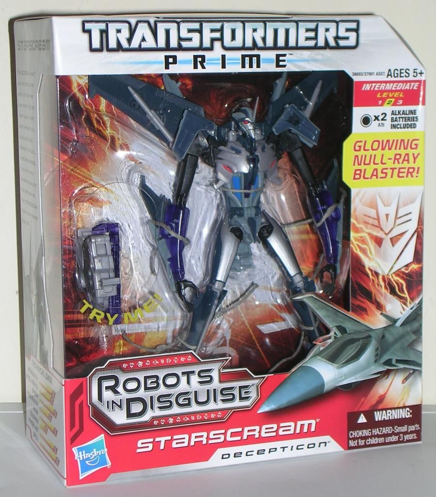 Transformers Prime: Starscream by Hasbro | FigureFan Zero
