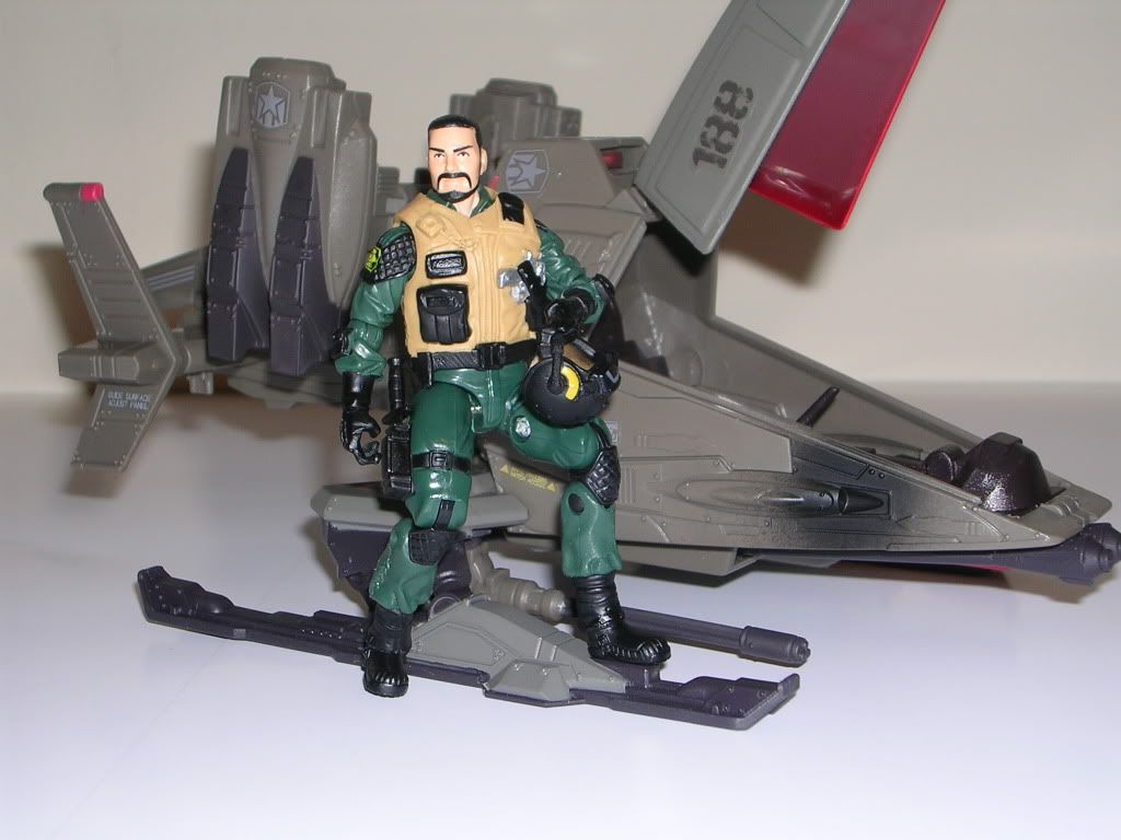 GI JOE The Pursuit of Cobra: Ghost Hawk by Hasbro | FigureFan Zero